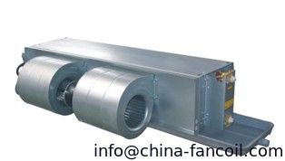 China Riegue el tipo encubierto techo enfriado bobina unit-1000CFM del conducto de la fan proveedor