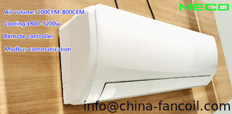 China El agua enfrió el tipo unidad 800CFM de la alta pared de la bobina de la fan proveedor